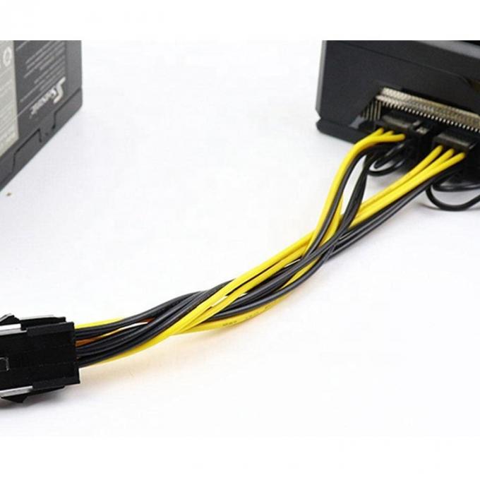 PCIe 8ピン 男性から2つ 8ピン 男性 PCI エクスプレス グラフィック ビデオ カード GPU スプリッター 電力 アダプター ケーブル 5