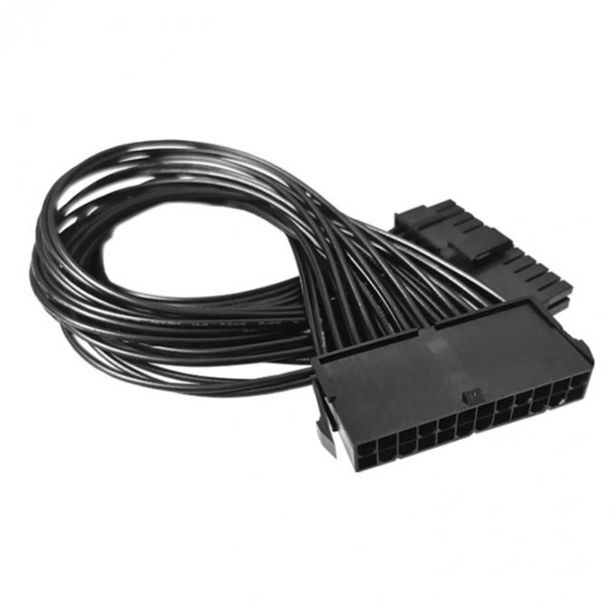 男性から女性 PSU 24pin ATX 電源拡張ケーブル パソコンマザーボード 5