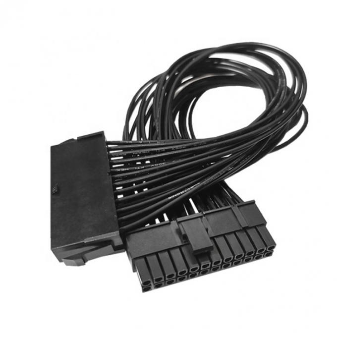 男性から女性 PSU 24pin ATX 電源拡張ケーブル パソコンマザーボード 3