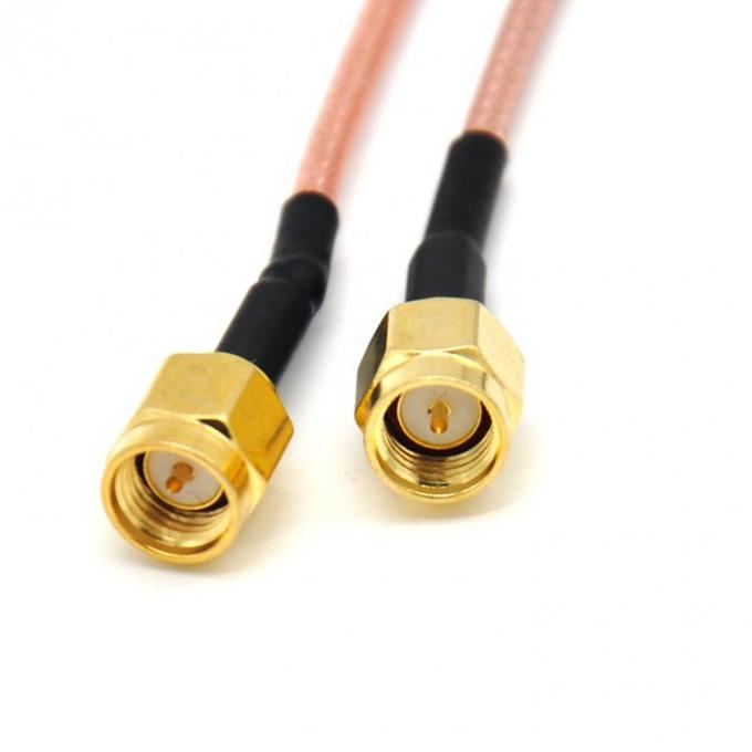 RG316 コアシアル RF SMA から SMA コネクタ 組立 アンテナ エクステンダー ジャンパー エクステンションケーブル Wifi FPV TV 3