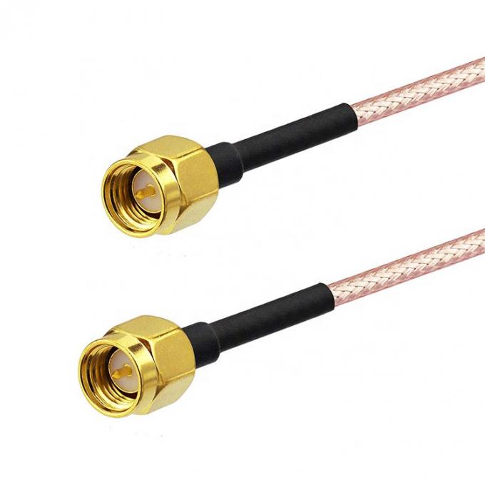 RG316 コアシアル RF SMA から SMA コネクタ 組立 アンテナ エクステンダー ジャンパー エクステンションケーブル Wifi FPV TV 1