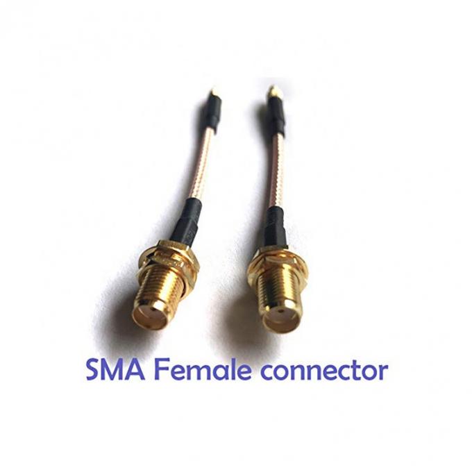 RG316 Pigtail SMA 女性から直線 MMCX 男性 RF コアキシアルアンテナ拡張ケーブル 3