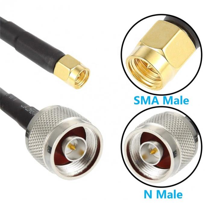 カスタムアンテナ SMA 男性からN型Pigtail RF同軸拡張ケーブル GPSWiFiアンテナ 2