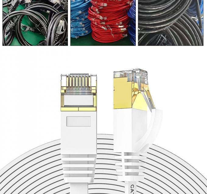 1m 5m 10m UTP FTP シールド Cat5 Cat5e Cat6 Ca6a Cat7 RJ45 フラット イーサネット パッチネットワーク ラウンター用 LANケーブル 3