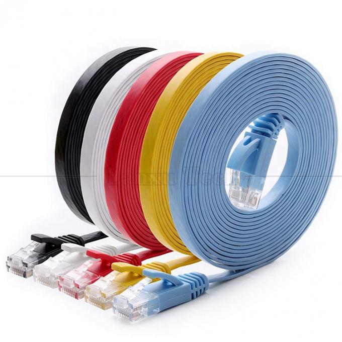 1m 5m 10m UTP FTP シールド Cat5 Cat5e Cat6 Ca6a Cat7 RJ45 フラット イーサネット パッチネットワーク ラウンター用 LANケーブル 11