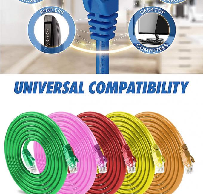 OEM 高品質 純クーパーシールド FTP UTP STP SFTP Cat5 Cat5e Cat6 Cat6a Cat7 Cat8 RJ45 イーサネット パッチラン ネットワークケーブル 7