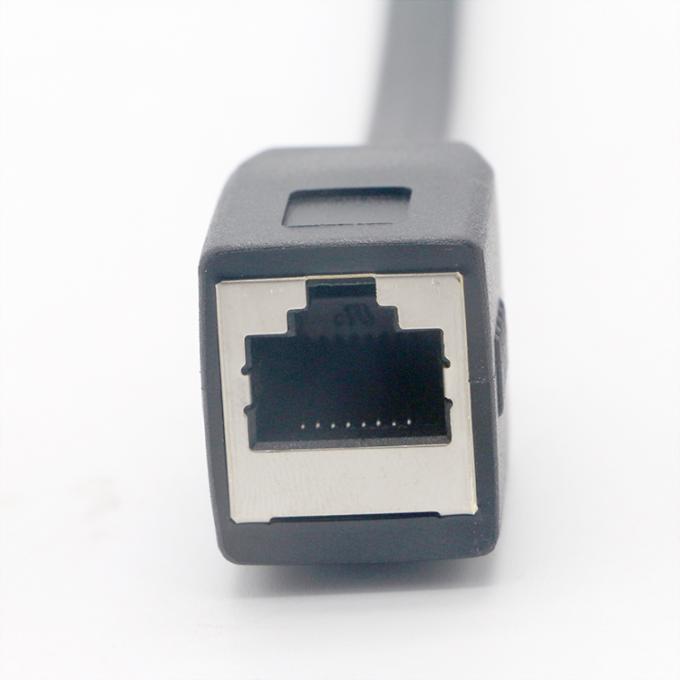カスタマイズ 男性から女性ソケット Cat5 Cat5e Cat6 Cat7 8P8C RJ45 8p8c イーサネットネットワーク拡張ケーブル 1