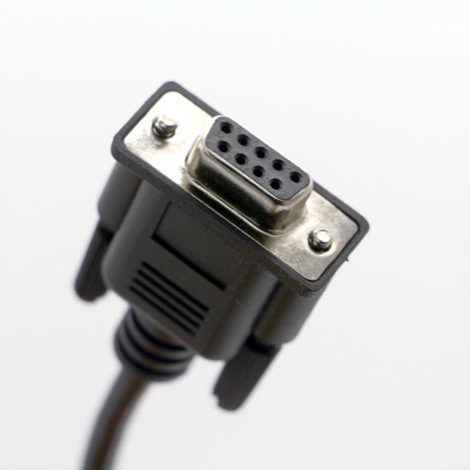 DB9 女性 RS232 シリアルから RJ45 女性ソケットケーブル 2