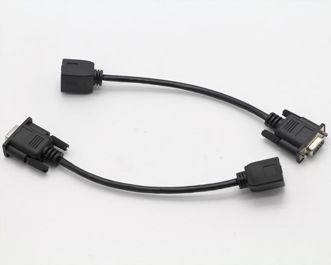 DB9 女性 RS232 シリアルから RJ45 女性ソケットケーブル 5