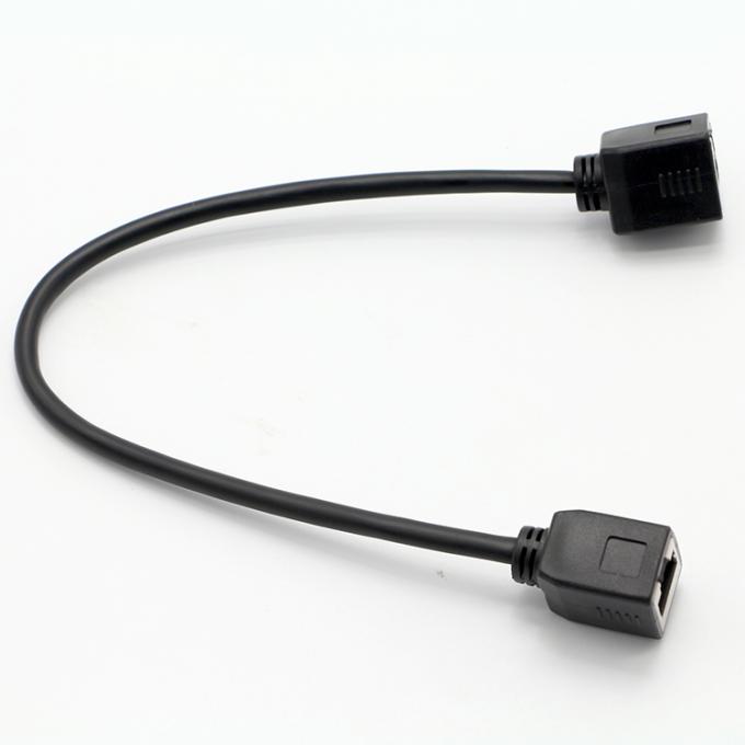 カスタマイズ 1M 2M 3M Cat5 RJ45 8P8C 女性ソケットからRJ45 女性ソケット LAN イーサネットネットワークケーブル 5