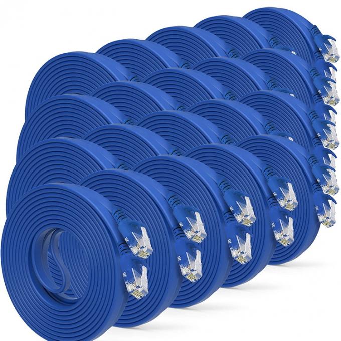 UTP STP インダストリアル Cat5 Cat5e Cat6 Cat7 フラット RJ45 パッチコード ネットワーク LAN イーサネット ルーターの拡張ケーブル 8