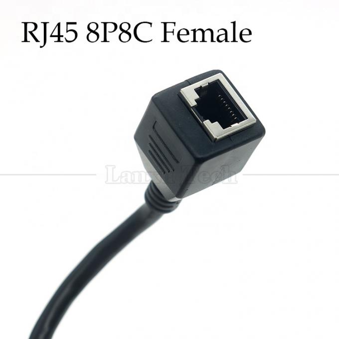 高品質のネットワークイーサネット Cta6 26AWG RJ45 8p8c 女性ソケットからオープン 缶詰の裸のワイヤー端ケーブル 3