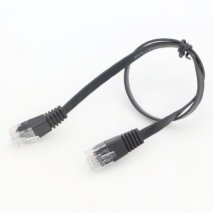 STP UTP 産業用 Cat5 Cat5e Cat6 Cat7 Cat8 フラット RJ45 パッチコード ネットワーク イーサネット 延長 LANケーブル 4
