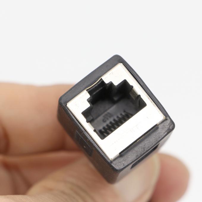 オーダーメイド組立 女性 RJ45 ソケット オープン 缶詰付き 溶接 4 ワイヤー 裸の端 ピッグテールケーブル 1