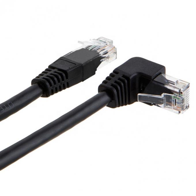 UTP STP 90度 右左角 Cat5 Cat5e Cat6 Cat7 RJ45 エステンション イーサネット LAN ネットワークケーブル 4
