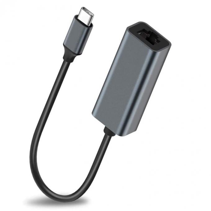 プラグアンドプレイ USB 3.0タイプC メスからギガビットRJ45イーサネットネットワークLANアダプター 1