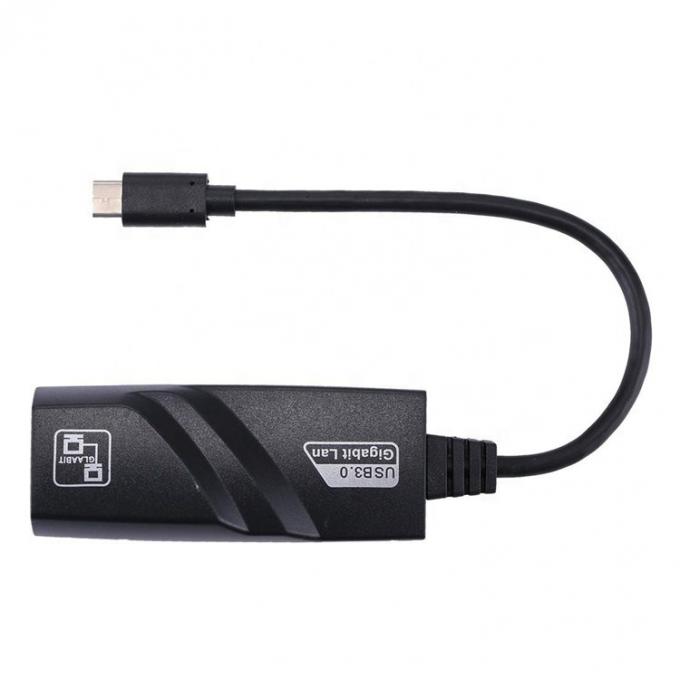 高互換性USB 3.1タイプC メスからギガビットRJ45イーサネットネットワークLANアダプター 1