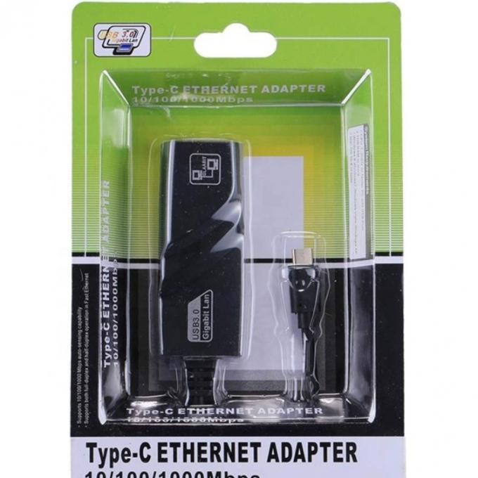 高互換性USB 3.1タイプC メスからギガビットRJ45イーサネットネットワークLANアダプター 5