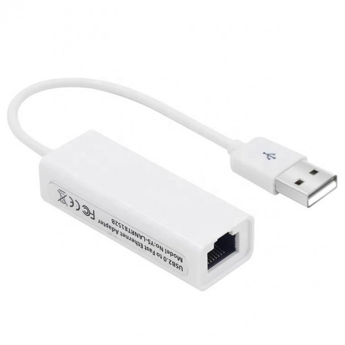 RTL8152B 100M ギガビットUSBからRJ45イーサネットLANネットワークアダプター 2