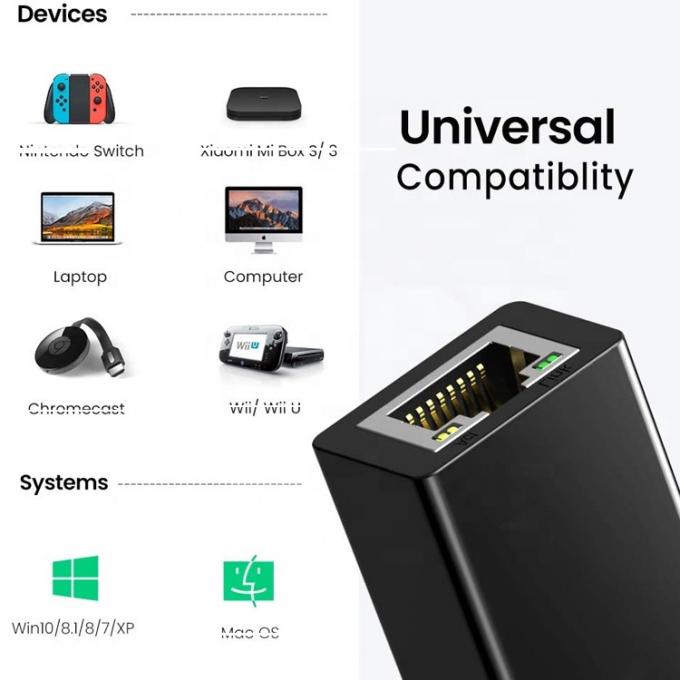 プラグ&プレイ 1000Mbps USB 3.0 から ギガビット RJ45 イーサネット ネットワーク LAN アダプタ ラップトップ コンピュータ 1