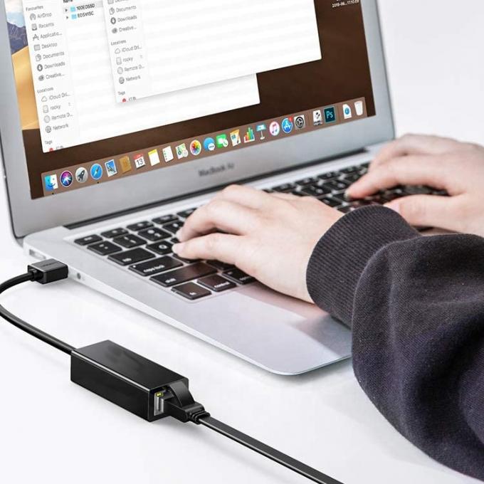 プラグ&プレイ 1000Mbps USB 3.0 から ギガビット RJ45 イーサネット ネットワーク LAN アダプタ ラップトップ コンピュータ 2