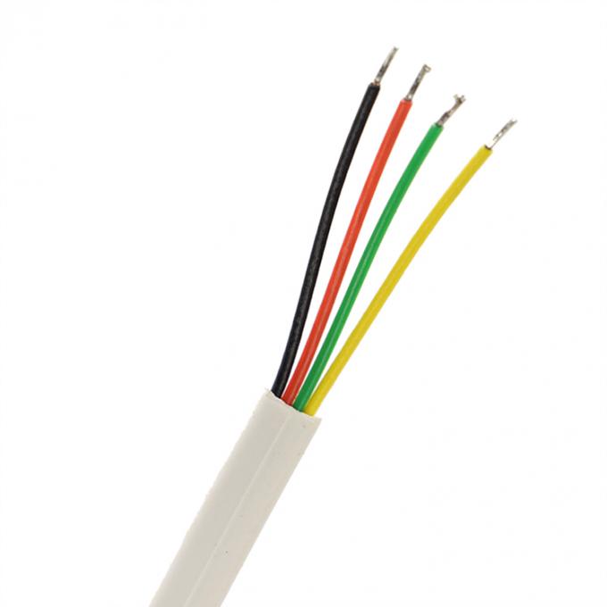 オーダーメイド 1m 2m 3m RJ9 RJ11 男性 4p4c ストリップ 缶詰状のワイヤー オープンエンドケーブル 2