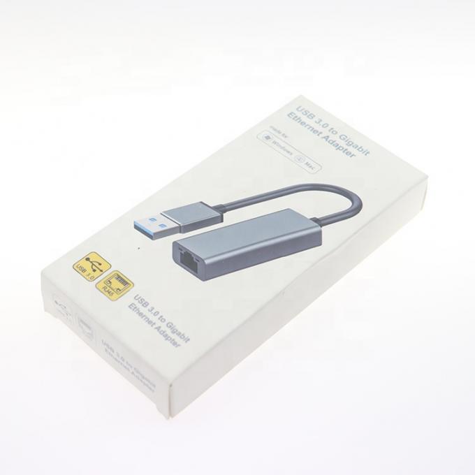 超高速 1000Mbps メタルシェル USB 3.0 から ギガビット RJ45 イーサネット アダプター 4