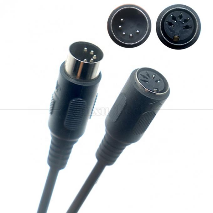 高品質 1M 3M 5M 男性から女性 MIDI 5 PIN DIN 拡張ケーブル オーディオキーボードギター 2