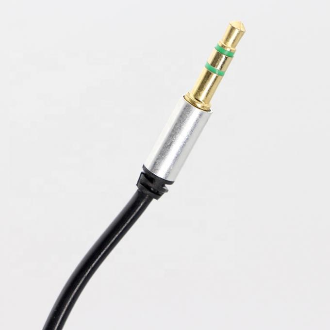 カスタム 1M 2M 3M コイルスピラルスプリング 男性から男性 3.5mm ジャックステレオオックスオーディオケーブル 3