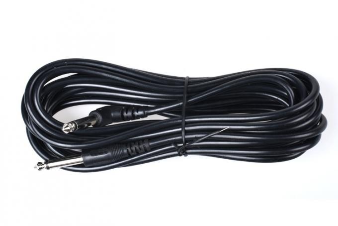 1M 3M 5M 耐久性 90度角直線 6.35mm 1/4 TS ジャック 楽器パッチ ギターケーブル 4