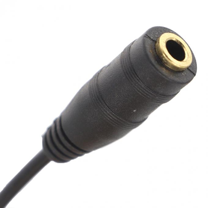 1 男性から2 女性 スプリット3.5mm ステレオ ジャック ヘッドフォン オーディオ Y スプリッターケーブル 1