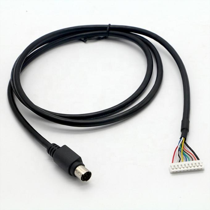 CUSTOM S Video 8 PIN ミニ DIN から 9 PIN JST コンネクタ PC エンジン コントローラーケーブル 0