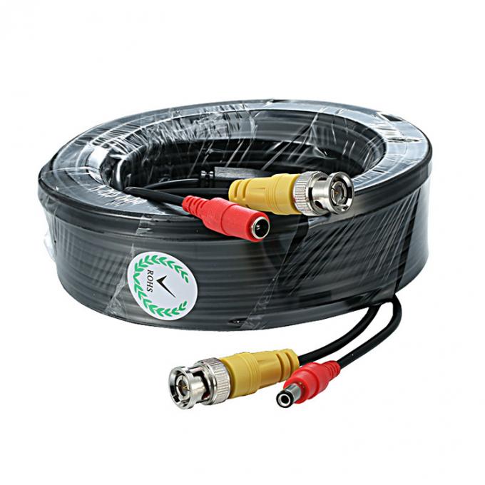 カスタム 5M 10M 20M 男性 女性 セキュリティ 組装 RG59 ビデオ BNC DC パワー SDI CCTV カメラケーブル 0