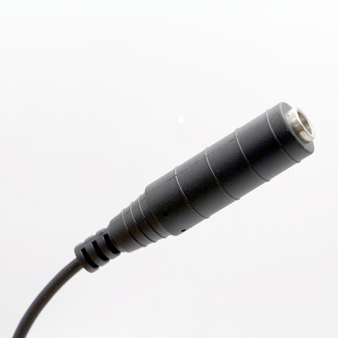 スプリッタ 男性から女性 6.35mm 3.5mm TRS ジャック マイクロフォン オーディオケーブル 5