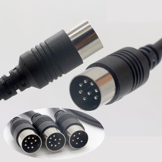 OEM 工場 S ビデオオーディオシールド 男性から男性 女性 3 4 5 6 7 8 9 10 13 PIN MIDI DIN拡張ケーブル 2