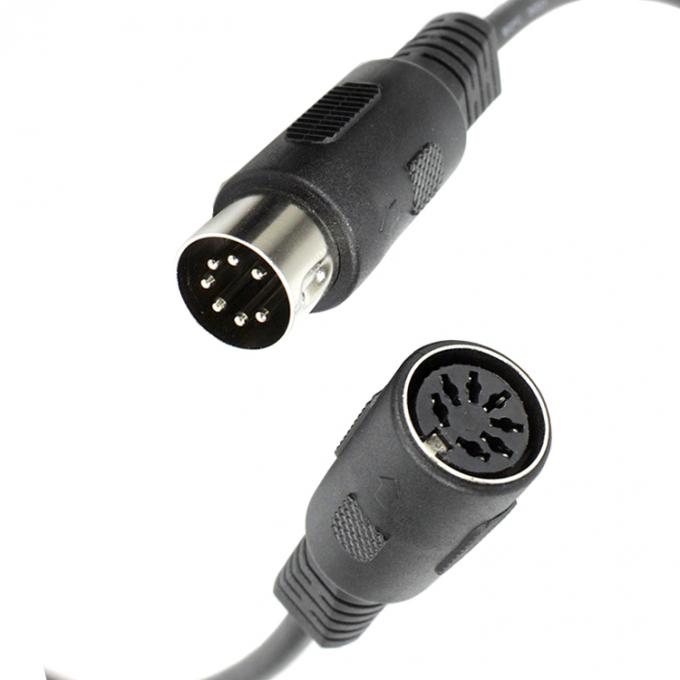 OEM 工場 S ビデオオーディオシールド 男性から男性 女性 3 4 5 6 7 8 9 10 13 PIN MIDI DIN拡張ケーブル 3