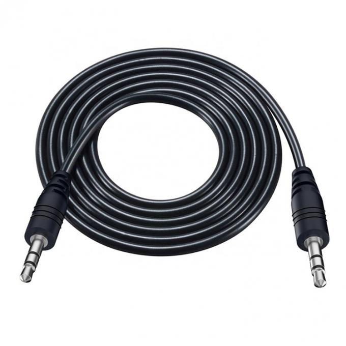 カスタム 1M 2M 男性から女性 3.5mm Aux Audio Jack エクステンションケーブル 0