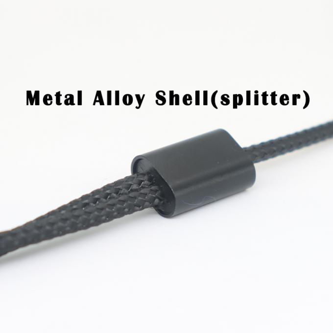 1 入力 2 出力 Y 形 3.5mm AUX ステレオ オーディオ マイク ヘッドフォン スプリッター アダプタケーブル 4