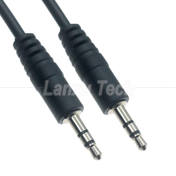 OEM オーダーメイド 1M 2M 3M 5M 10M 3ポール TRS 男性から男性 3.5mm Aux ステレオ ジャック オーディオ拡張ケーブル 4