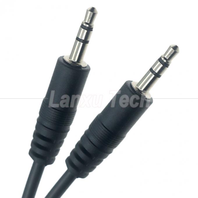 OEM オーダーメイド 1M 2M 3M 5M 10M 3ポール TRS 男性から男性 3.5mm Aux ステレオ ジャック オーディオ拡張ケーブル 3