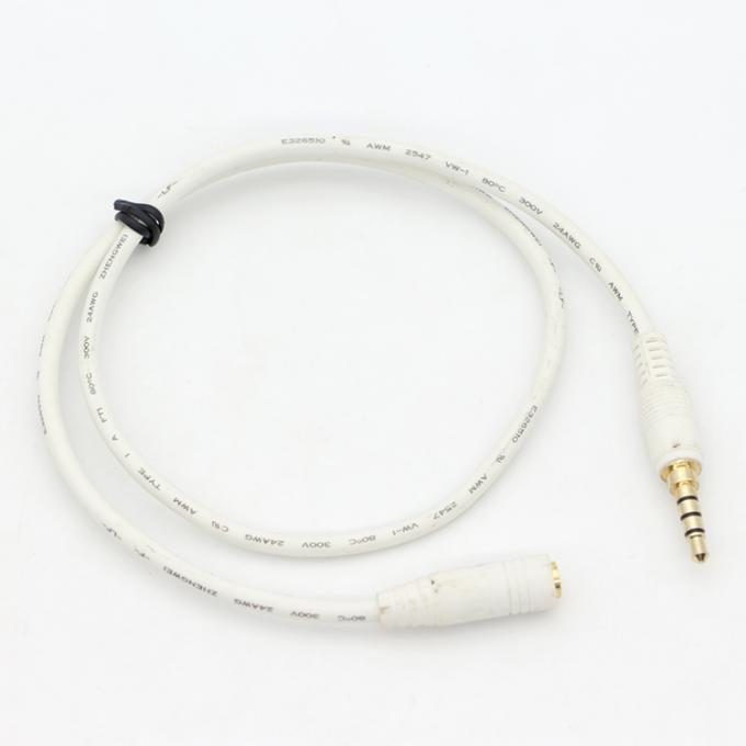 1m 2m 3m 5m 10m 3.5mm オーディオジャック TRRS 男性から3.5mm TRRS 女性 ステレオオックスオーディオ拡張ケーブル 4