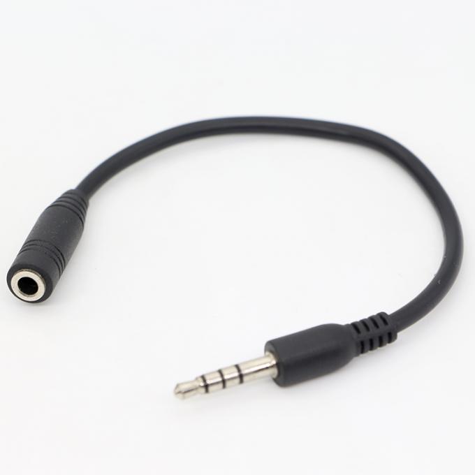 3.5mm ジャック TRRS 男性から3.5mm ジャック TRRS 女性 ステレオ オックス オーディオ エクステンションケーブル 5