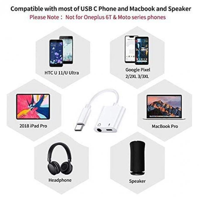 2 in 1 USB C から 3.5mm ジャック AUX ヘッドフォン イヤホン ドングル アダプタ サムスン ノート グール ピクセル 4 4XL 3 3XL 2 2XL 5