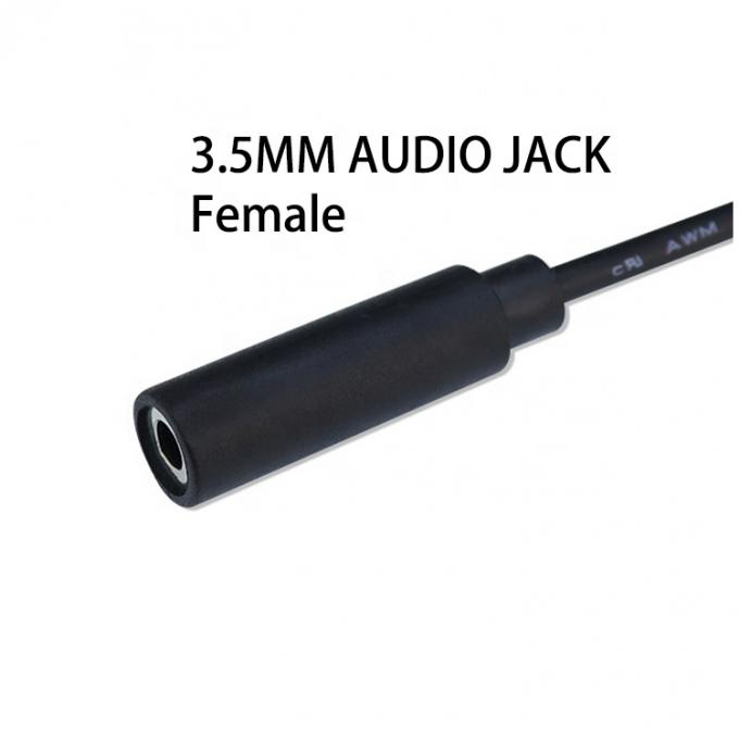 1m 3m 5m 3 ポール トリス 男性から女性 3.5mm オーディオジャックケーブル 2