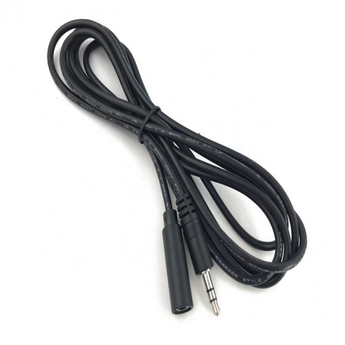 1m 3m 5m 3 ポール トリス 男性から女性 3.5mm オーディオジャックケーブル 0