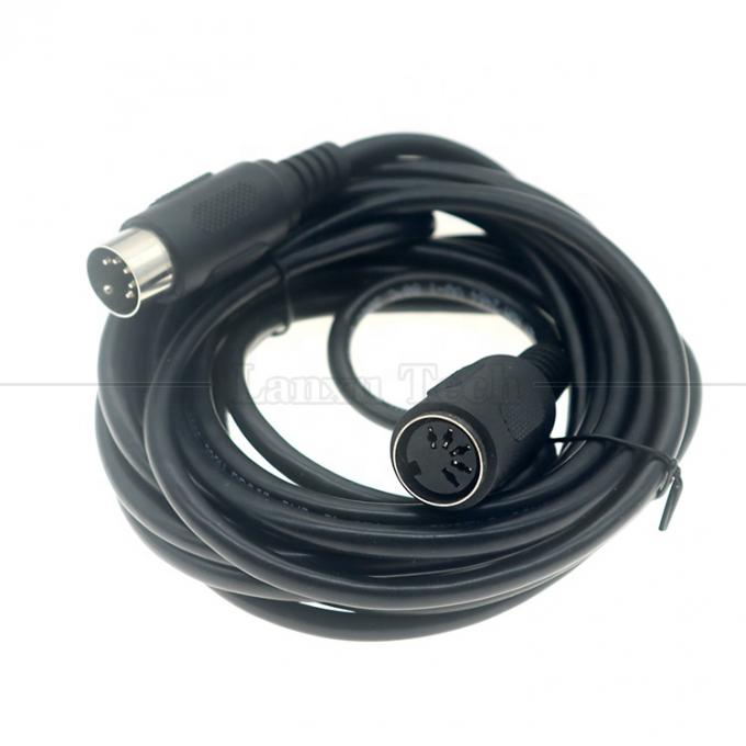 高品質 1M 2M 3M 5M 10M 男性から女性へ 5PIN DINコネクタ CCTVカメラテレビのためのMIDI電源接続延長ケーブル 3