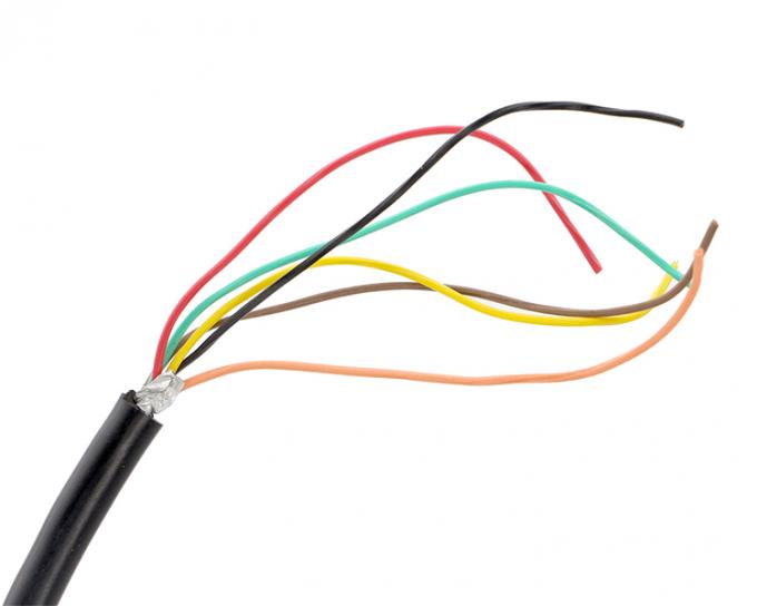パーソナライゼーション 6 7 8 PIN MINI DIN パーグテールオープン 缶状のワイヤケーブル 3