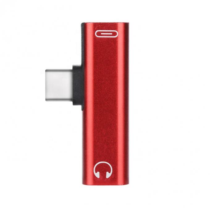 2 in 1 USB Type C から 3.5mm ジャック PD 充電 ヘッドフォン オーディオ アダプタ 4