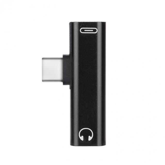 2 in 1 USB Type C から 3.5mm ジャック PD 充電 ヘッドフォン オーディオ アダプタ 5