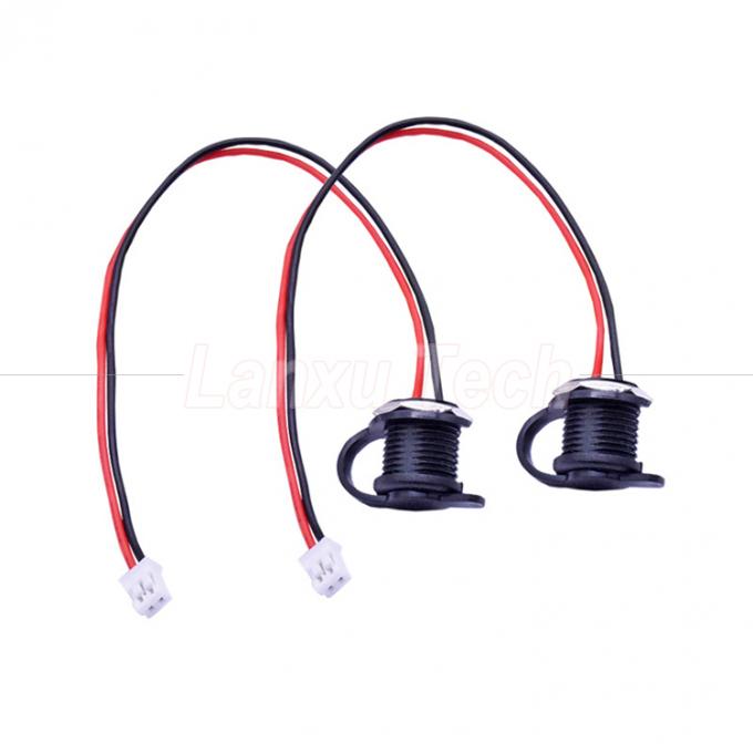 防水キャップ USBタイプC 女性ソケットジャック 2ピン PH 2.0 XH 2.54 SH1.0 VH ZH MX接続ケーブル 2